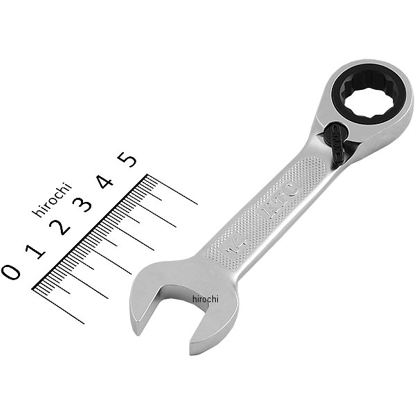 ショートラチェットコンビネーションレンチ 14mm(オフセットタイプ)