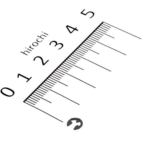 425081   Eリング HSR45、HSR48 キャブレター ニードルジェット用 1個売り