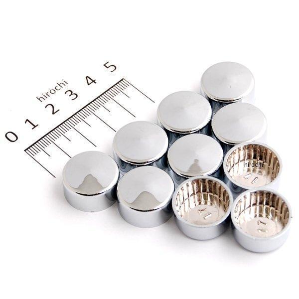 クールキャップ 7/16インチ(11mm)六角ボルト、5/8インチ(16mm)レンチ用 (10個入り)