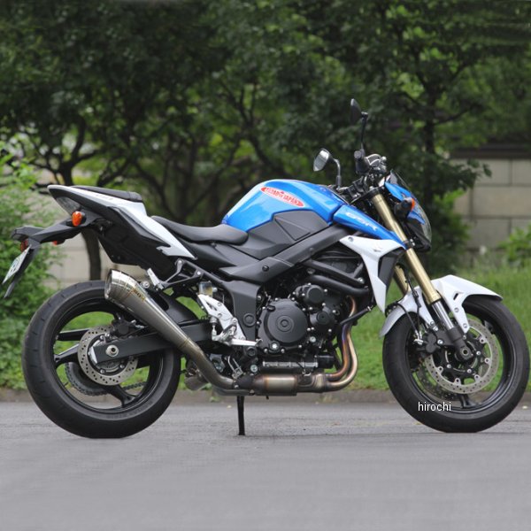 スリップオンマフラー パワーボックス GSR750 ステンレス