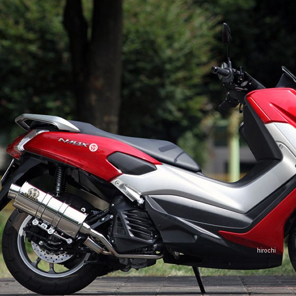 スリップオンマフラー パワーボックス フル サイレントバージョン N-MAX155 ステンレス