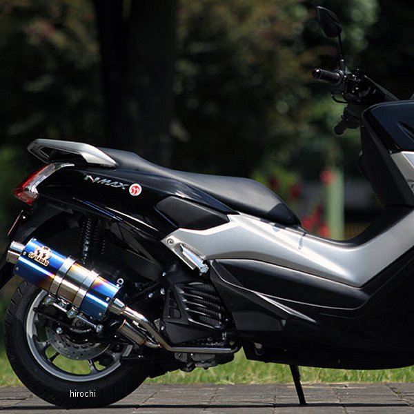 フルエキゾースト パワーボックスフル サイレントバーション 16以降 N-MAX チタンブルー