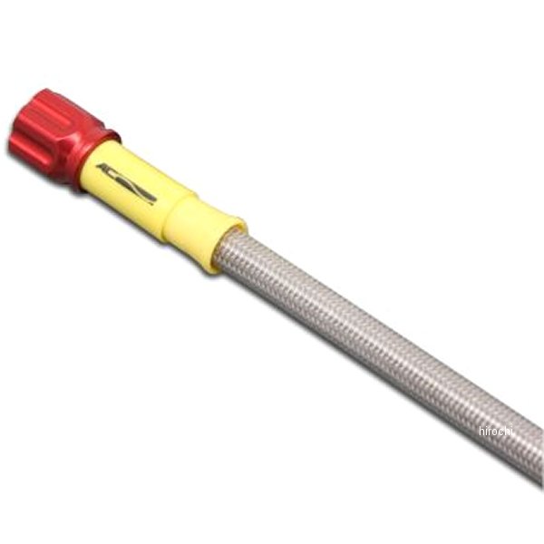 ユニバーサルブレーキホース ロードモデル用 ホース全長1110mm 赤/クリア