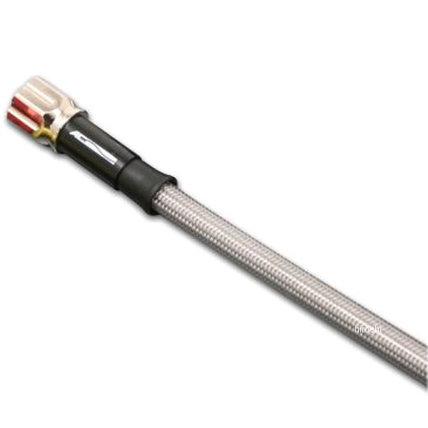 ユニバーサルブレーキホース ロードモデル用 ホース全長810mm メッキ/クリア