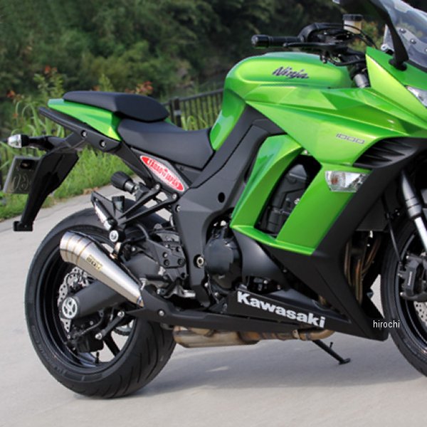 フルエキゾースト パワーボックス HP 10年以降 ニンジャ1000、Z1000 2本出し チタン