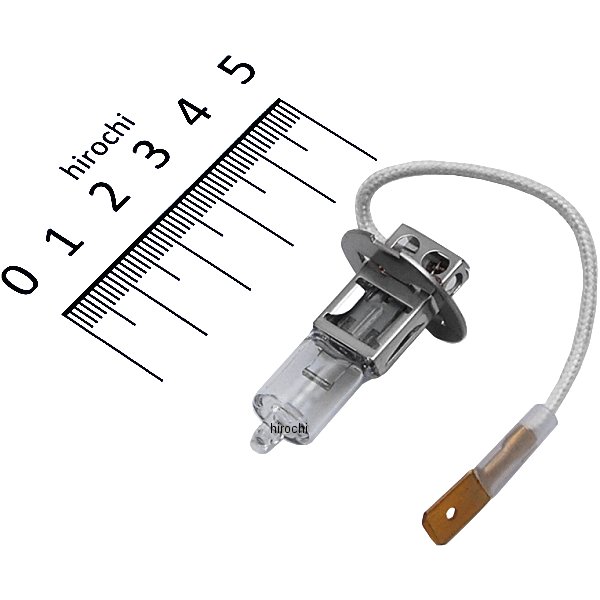 H3 スタンダードハロゲンヘッドライトバルブ 1個入り ブリスターパック 12V35W (クリア)