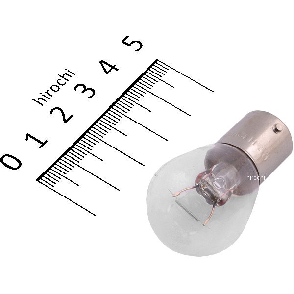 口金シングル球 12V27W ウインカー/ストップ球 (クリアー) (1個売り)