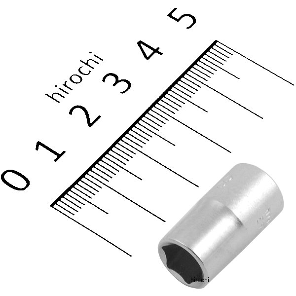 1/4インチsq 6角スタンダードソケット 8mm