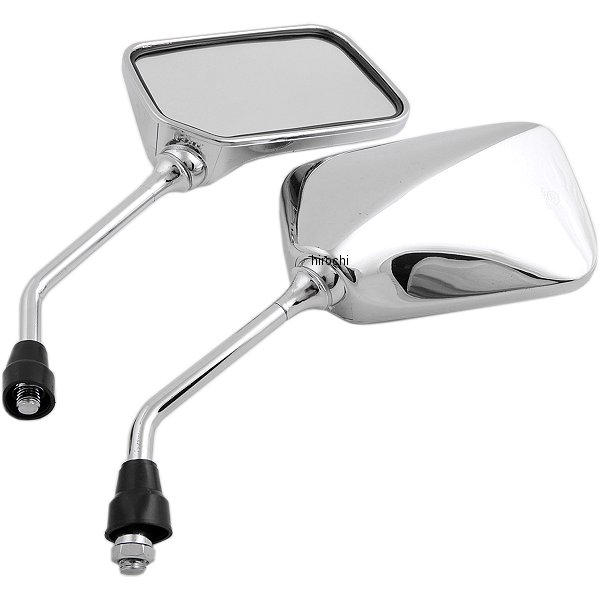 ミラー １号 CB400SF、ゼファー 正ネジ10mm メッキ