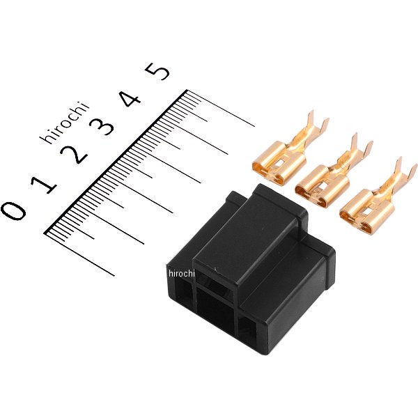 H4 コネクター メス 端子セット 黒
