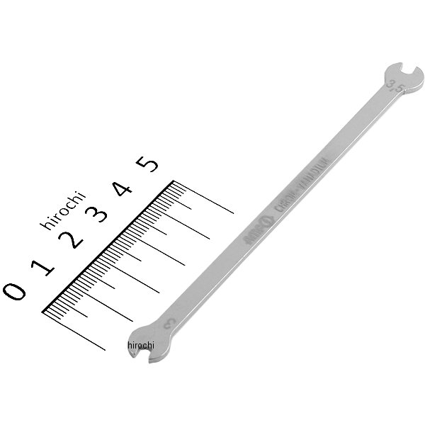 3.0x3.5mm/1.5mm 両口スパナ(薄型)