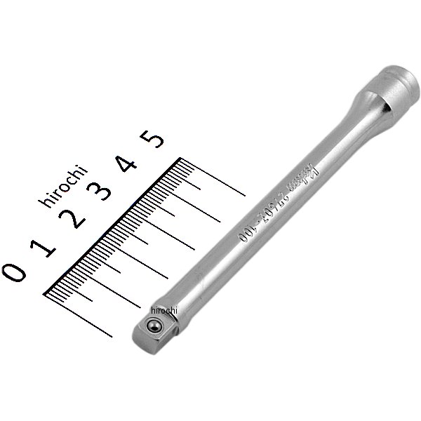 Z-EAL 1/4"(6.35mm)SQ. エクステンションバー 全長100mm