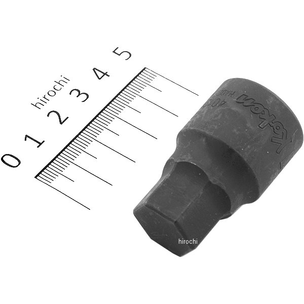 1/2インチsq ヘックスビットソケット 全長43mm 17mm