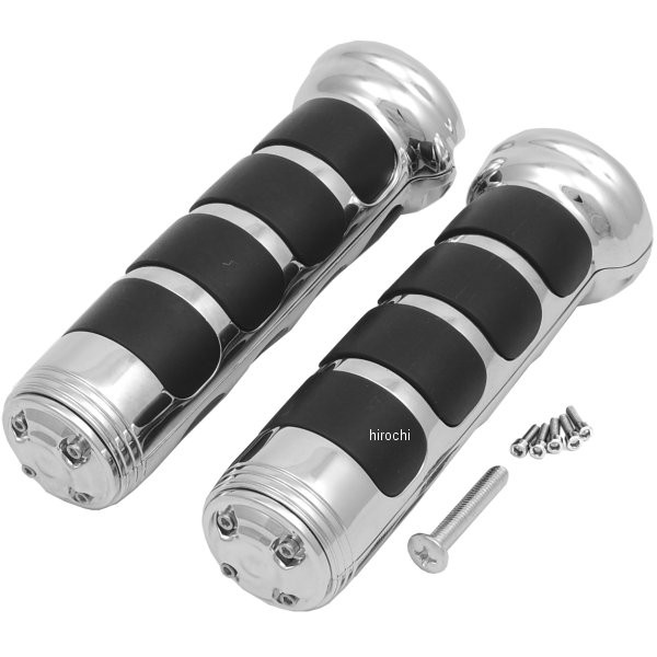 ISO グリップ 06年-17年 GL1800、F6B 純正グリップヒーター用 クローム