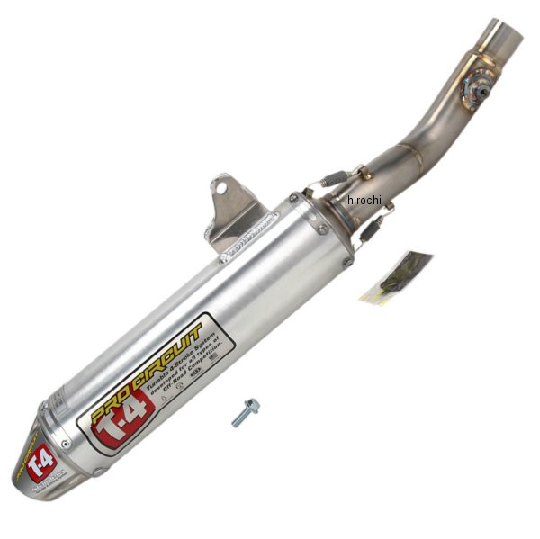 スリップオンマフラー T-4 93年以降 XR650 ステンレス