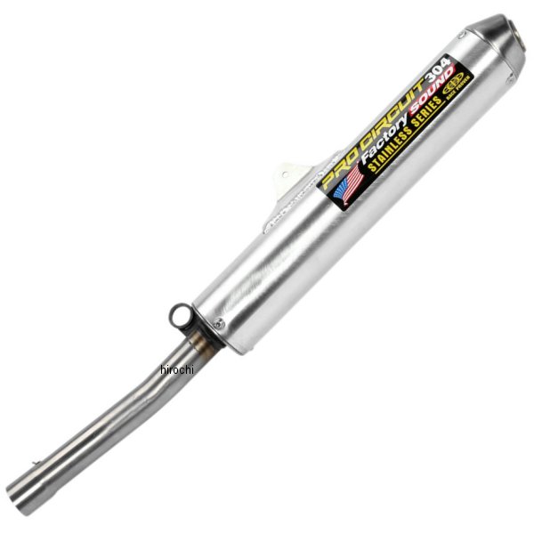 304 ファクトリーサウンド マフラー 87年-88年 CR500R ステンレス