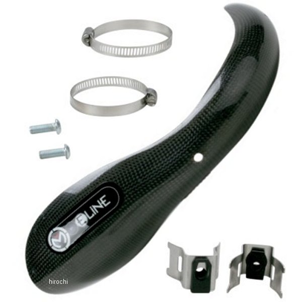 マフラー パイプガード 06年-09年 CRF250R FMFメガボム用