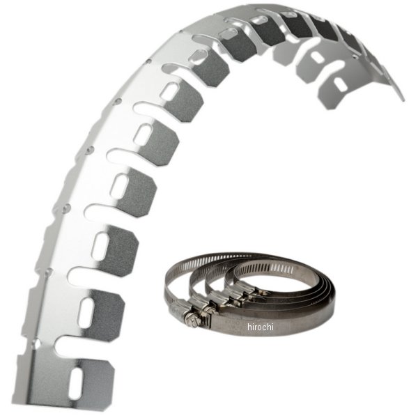 マフラー パイプガード 汎用 アルミ