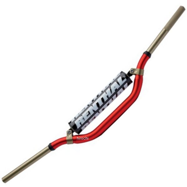 22mm ハンドルバー CR High/ Ricky Johnson 918 赤