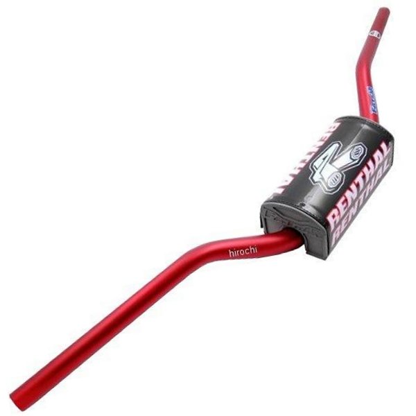 ハンドルバー 22mm ファット RC/ウィンダム 赤