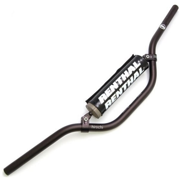 22mm ハンドルバー MX RC ミニ 02年-14年 CRF150R、YZ85 黒