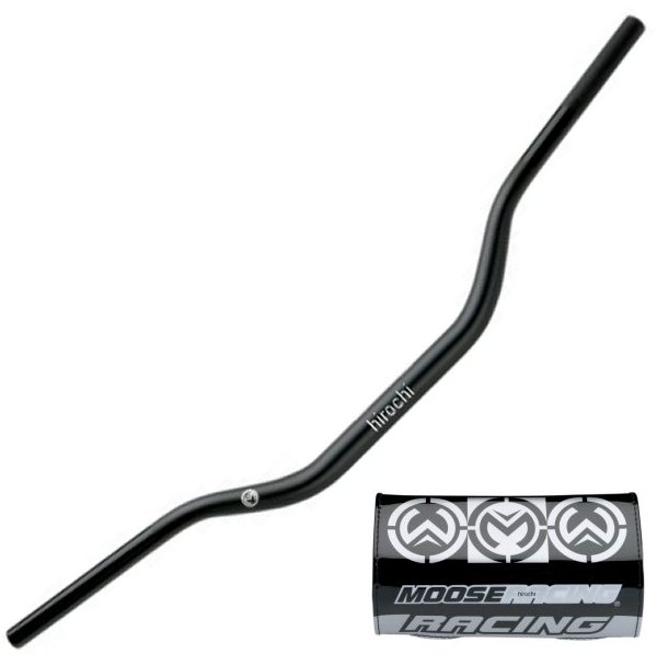 29mm ハンドルバー フレックス バーレソン アルミ 黒