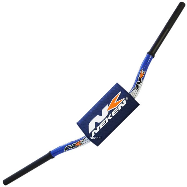 【セール特価】 22mm ハンドルバー 85cc LOW アルミ 白/青