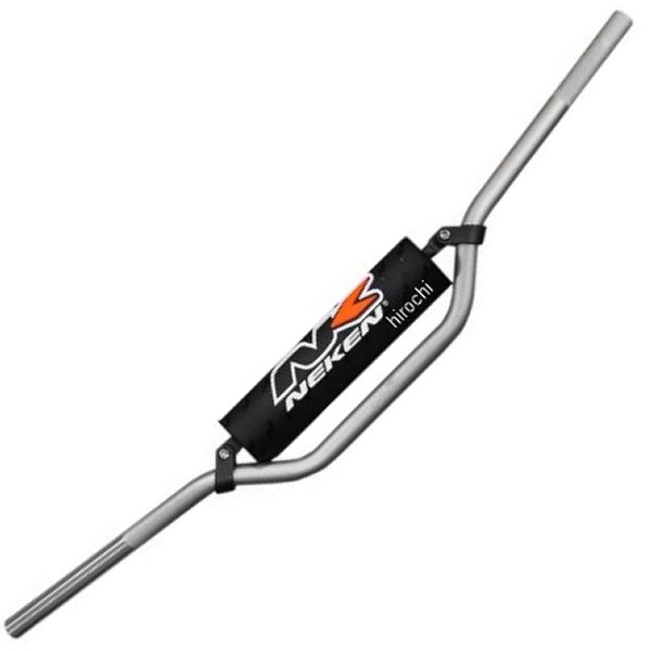 【セール特価】 22mm ハンドルバー 50/60/85cc LOW) アルミ シルバー