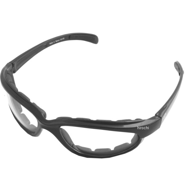 サングラス アリゾナ 黒/クリアレンズ