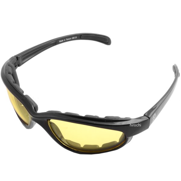 サングラス アリゾナ 黒/イエローレンズ