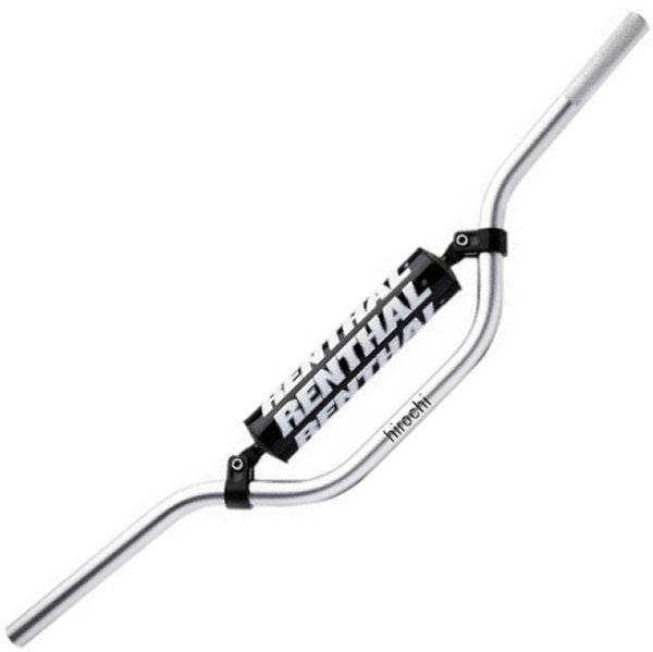 22mm ハンドルバー MX 98年-14年 RM-Z、DR-Z、KLX、KX シルバー