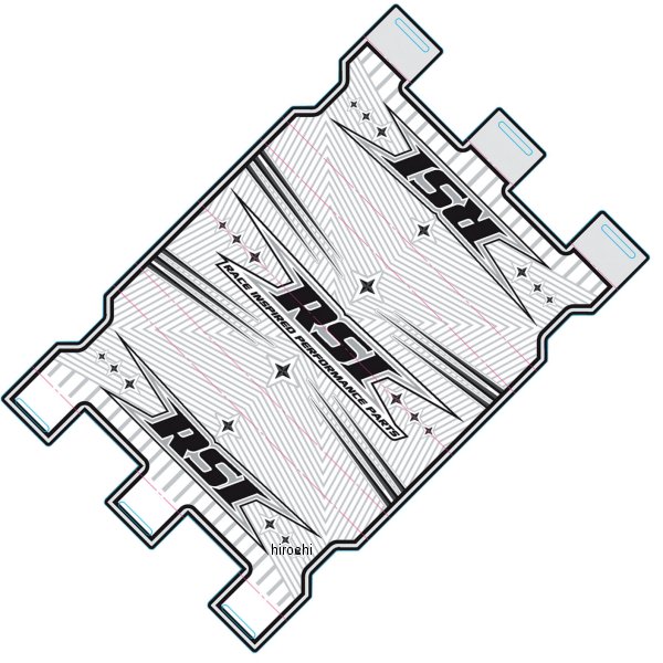 RSI パッド ハンドルバー用 大 白
