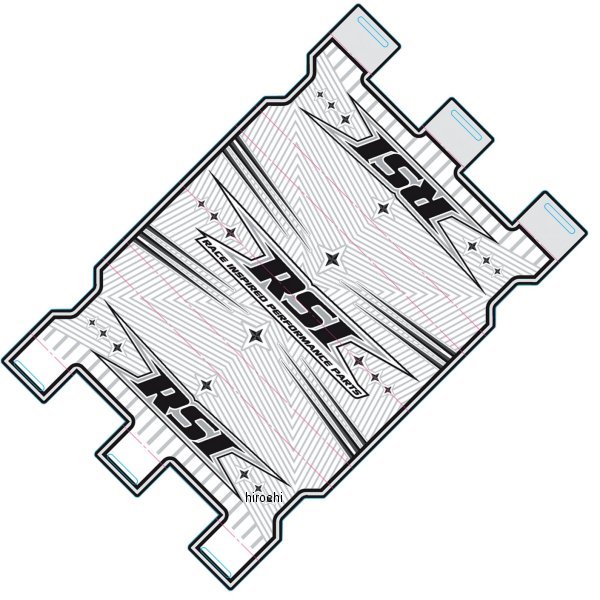 RSI パッド ハンドルバー用 小 白