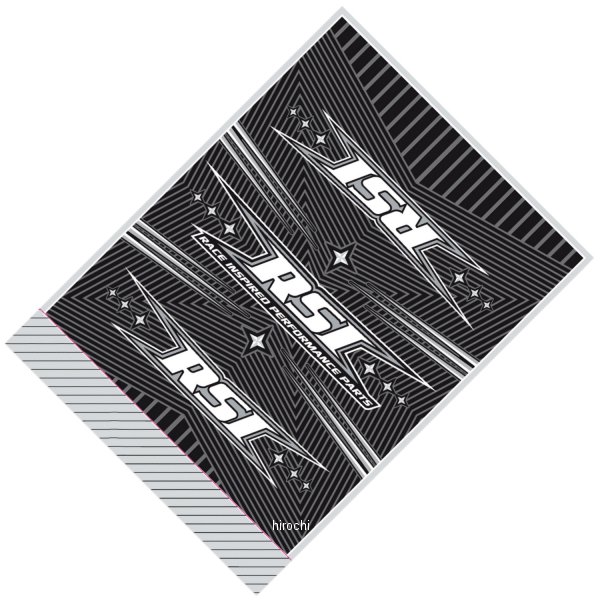 RSI パッド ハンドルバー用 ラウンド 黒