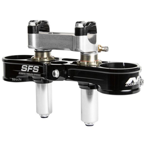 トップクランプ フォーク調整可能 オフセット22mm 13年以降 KTM SX/SX 黒