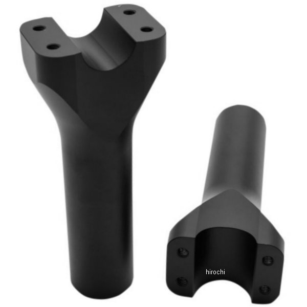 1.25インチハンドルバー 6インチ(152mm)高 ライザー 黒