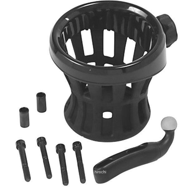 ドリンクホルダー 84年以降 クラッチ/ブレーキパーチ取り付け 黒