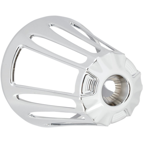 カバー エアクリーナー モンスターサッカー用 ディープカット クローム