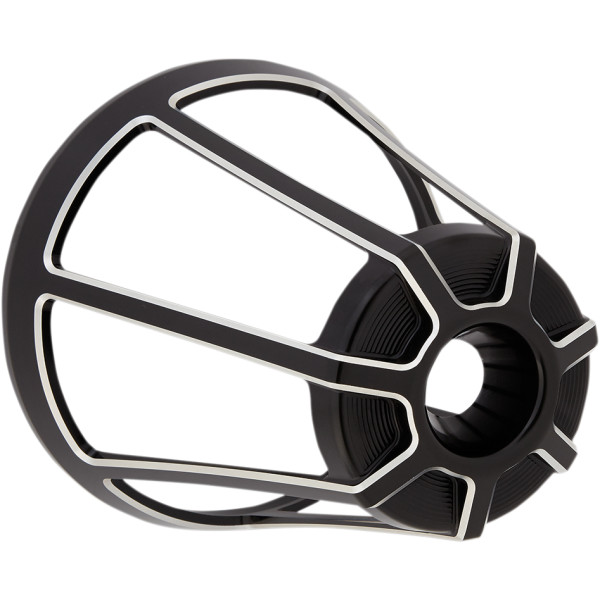 カバー エアクリーナー モンスターサッカー用 ベベル 黒