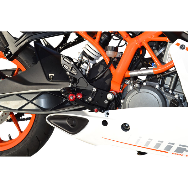 リアセット MGP 14年-19年 KTM 390 黒