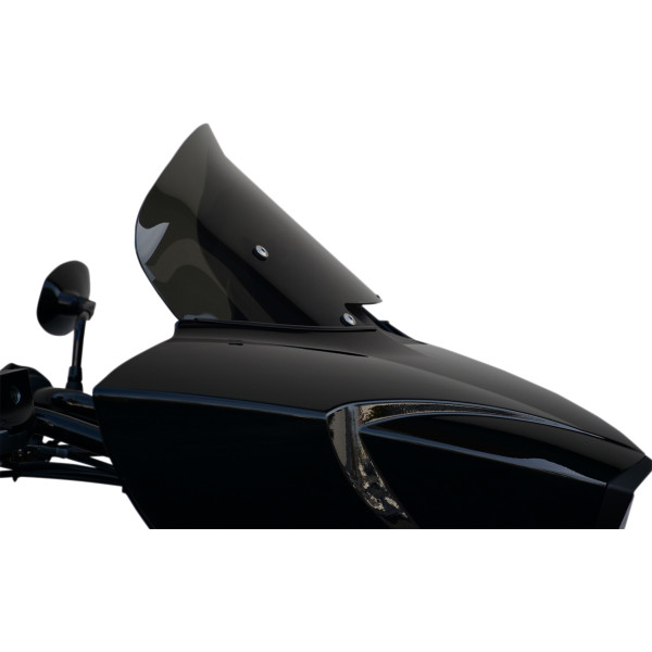 ウインドシールド 10インチ高 10年-17年 ヴィクトリー ダークスモーク