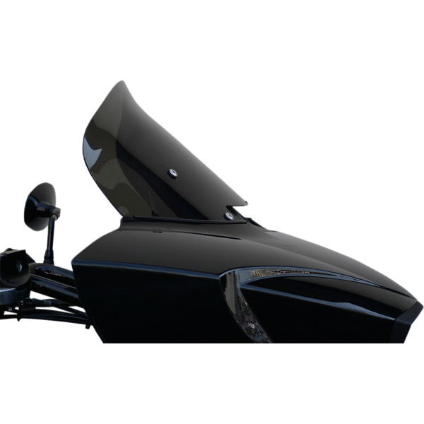 ウインドシールド 11インチ高 10年-17年 ヴィクトリー ダークスモーク