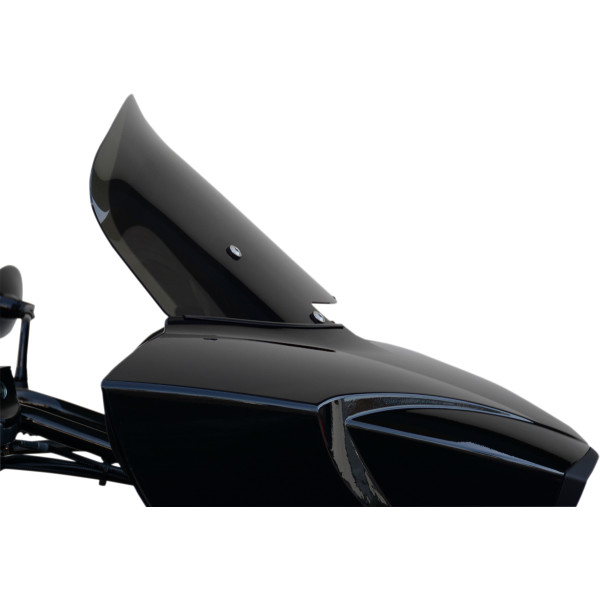 ウインドシールド 10インチ高 14年-18年 インディアン ダークスモーク