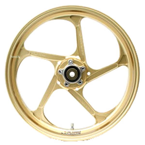 フロントホイール TYPE-GP1S 350-17 99年-03年 XJR1300 ゴールド ガラスコート