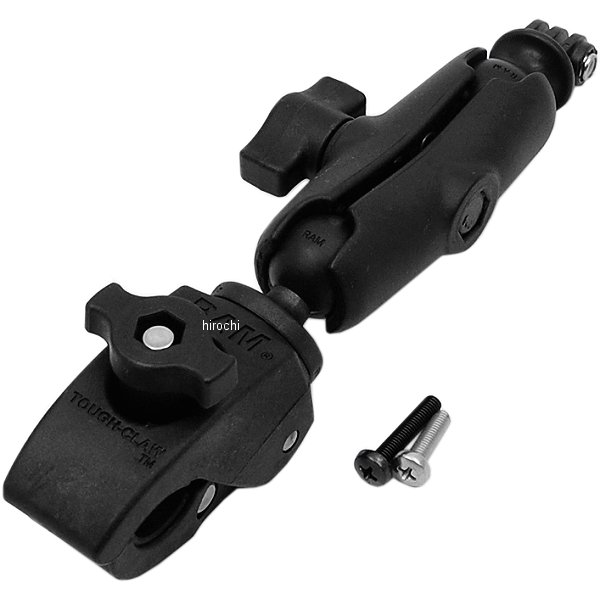 タフクランプセット GoPro用 φ16mm-φ38mmのパイプに対応 黒