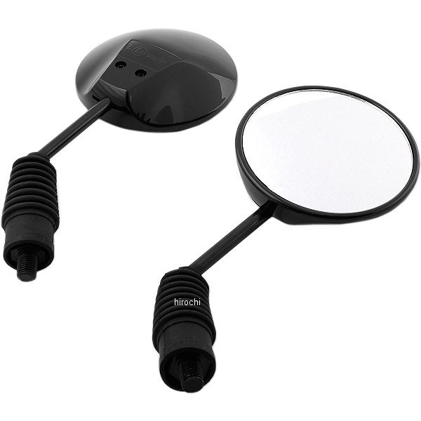 ミラー 汎用 ラジカルタイプ 10mm 黒 左右セット