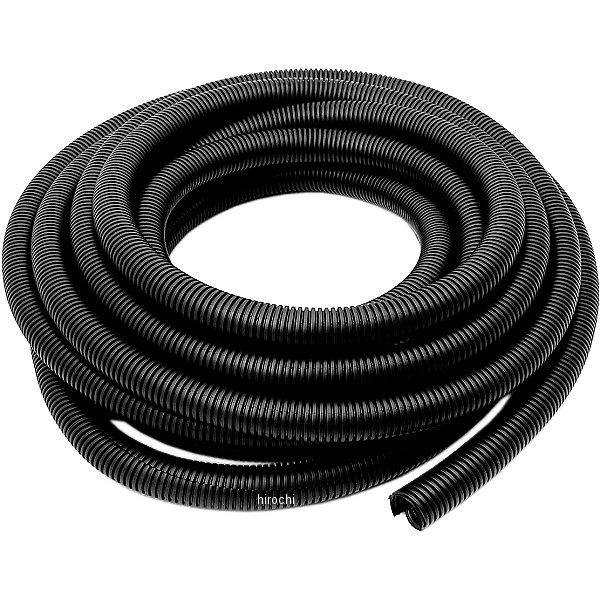 22.0mmx10m コルゲートチューブ 黒
