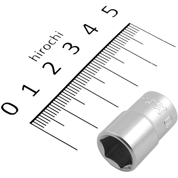 1/4インチsq 6角スタンダードソケット 10mm