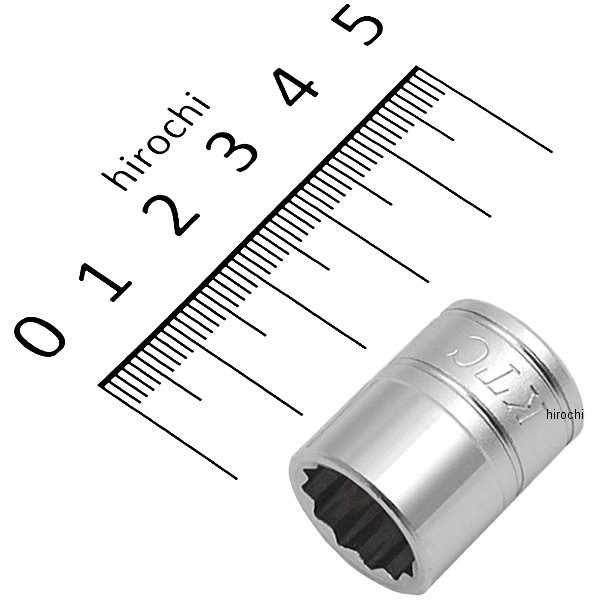 B3-1/2W  京都機械工具 9.5sq ソケット(12角) 1/2インチ