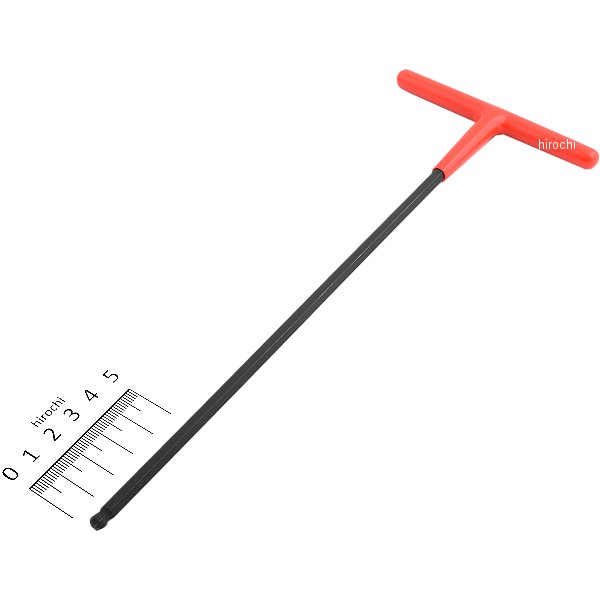 5.0x250mm Ball-Hexagon T型レンチ